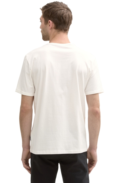 Tom Tailor printed t-shirt with turn-ups